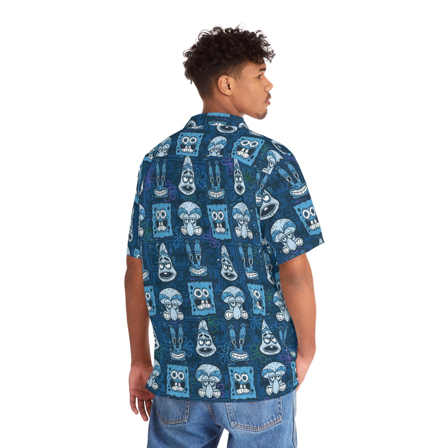 Bikini Bottom Tiki hawaiian shirt