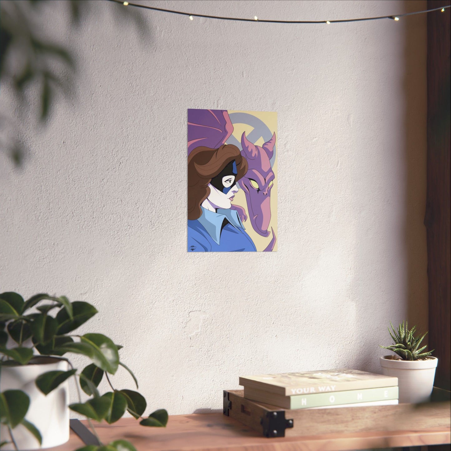 Kitty's Pet matte poster
