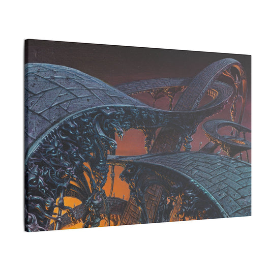 Cool World 24" x 16" canvas print