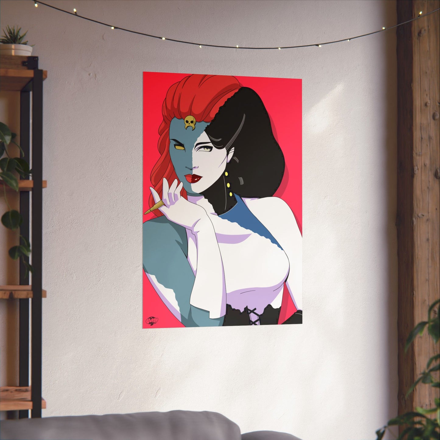 Shape Shiftin' matte poster