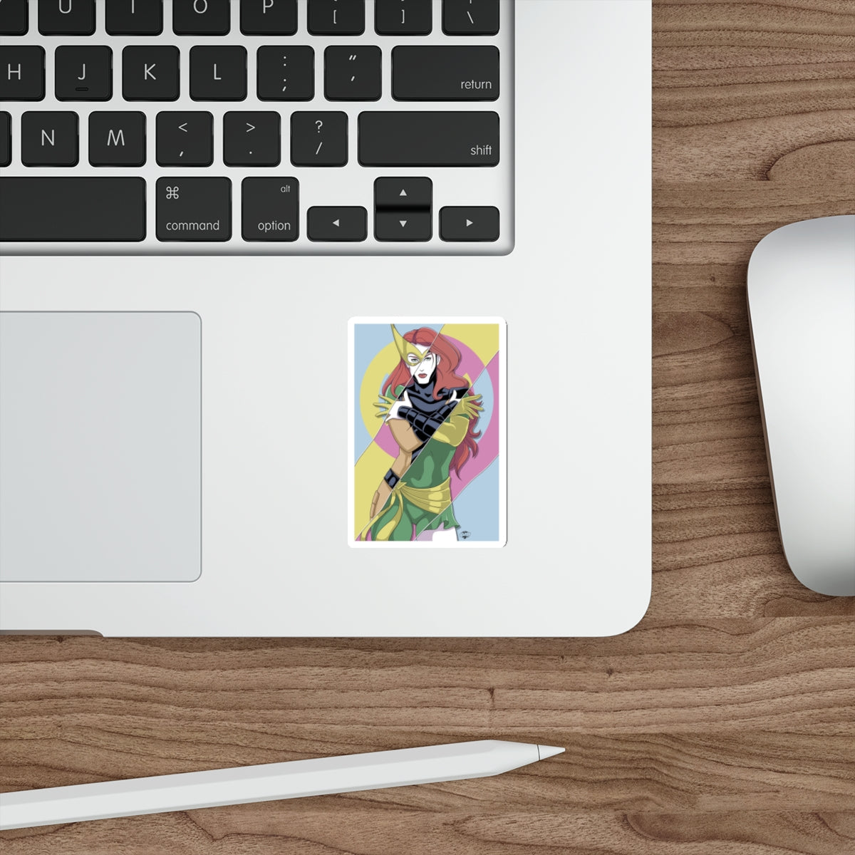 Jeana Grey vinyl sticker