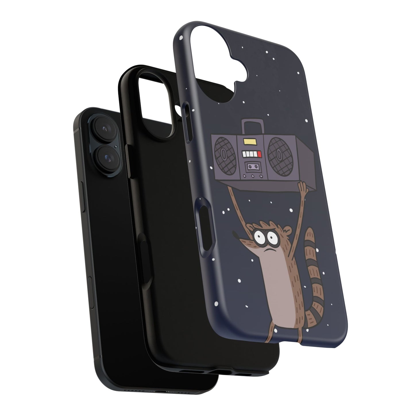 Rigby Boombox iphone case