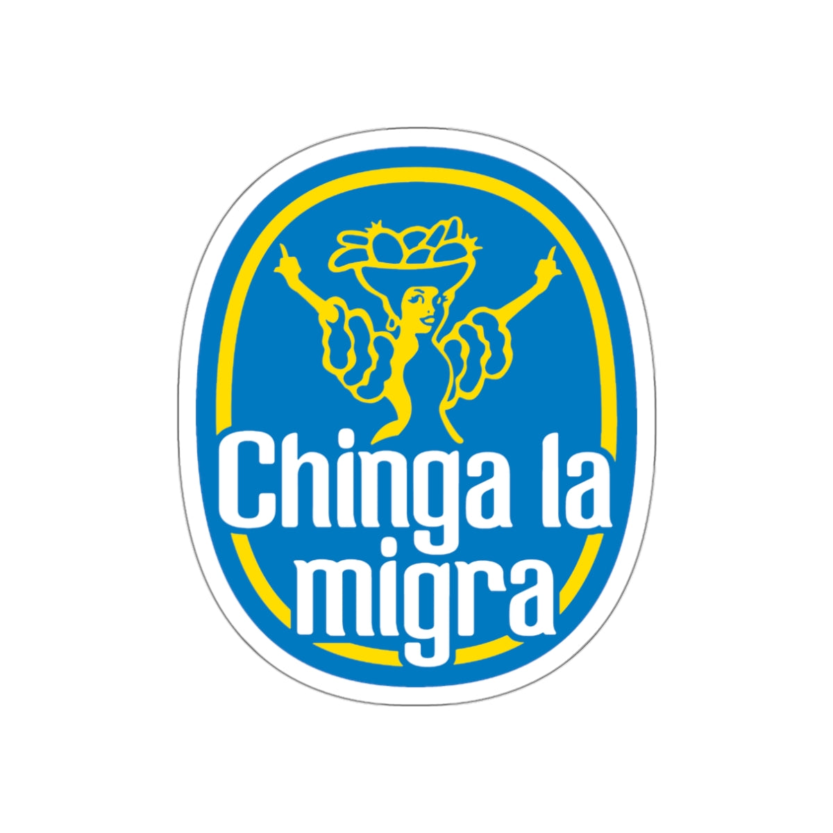 ICE is Bananas vinyl sticker