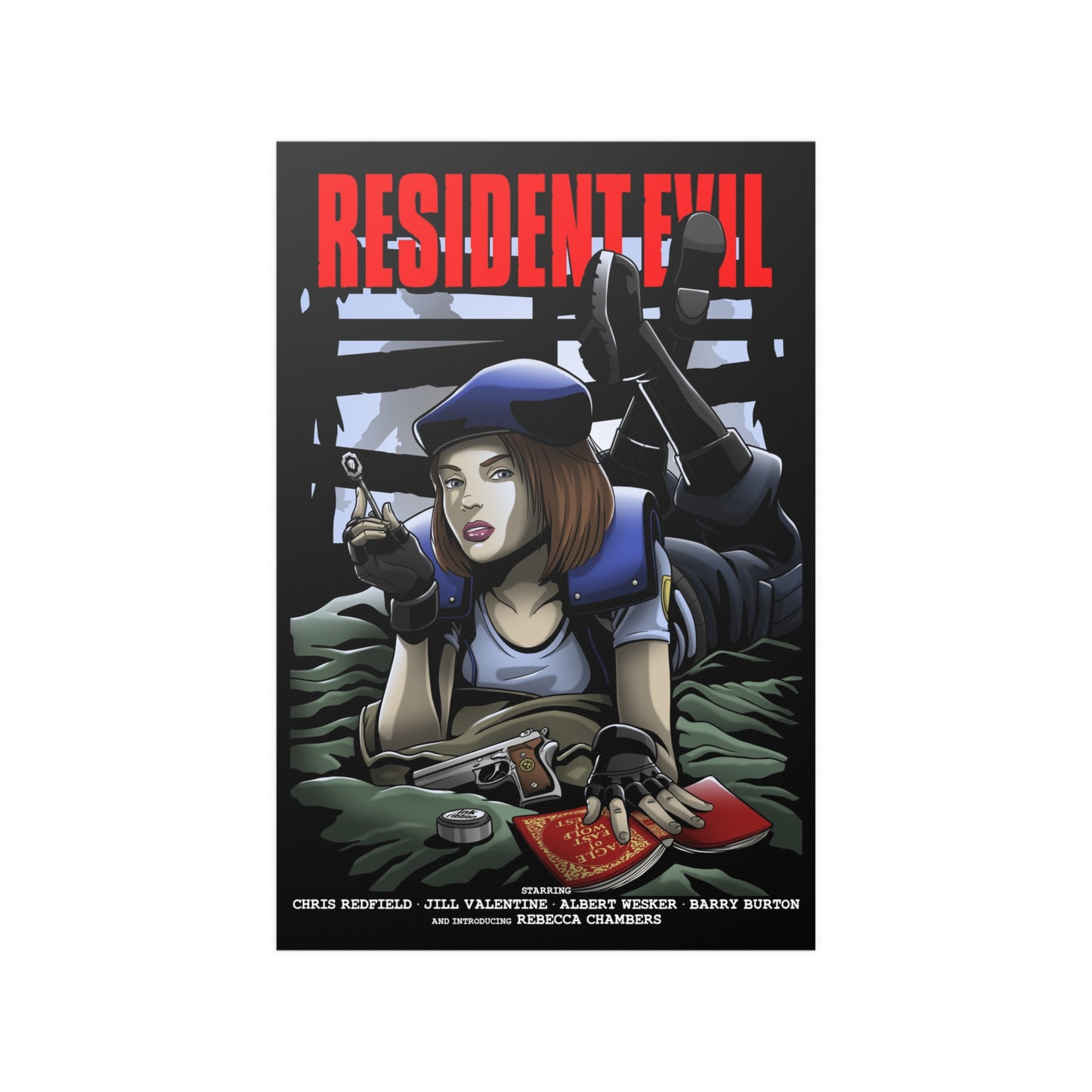 Resident Fiction 24" x 36" satin poster