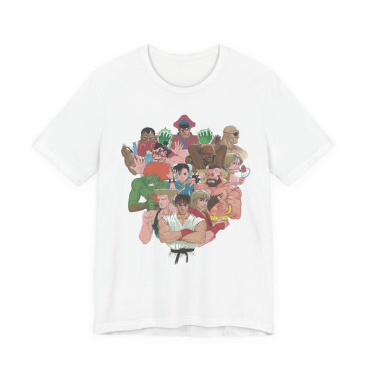 World Warriors Boot Throwback tee