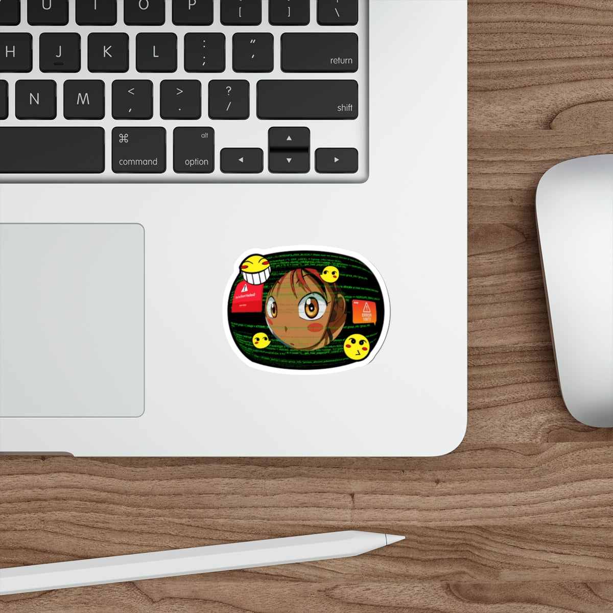 You've Been Hacked vinyl sticker