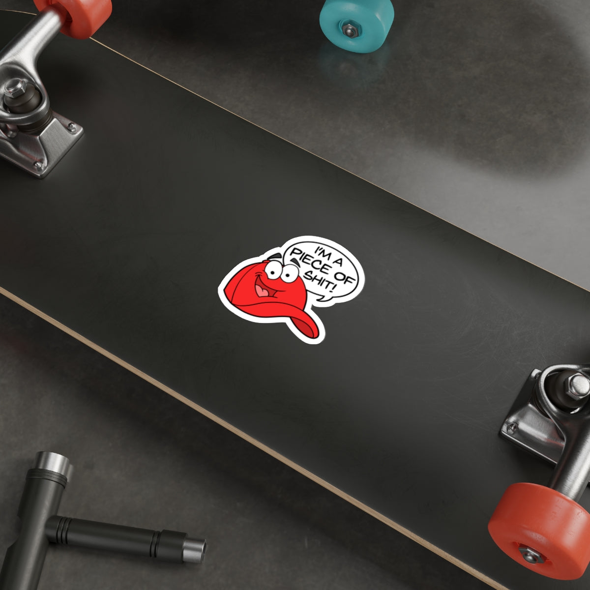 Red Hat Meaning vinyl sticker