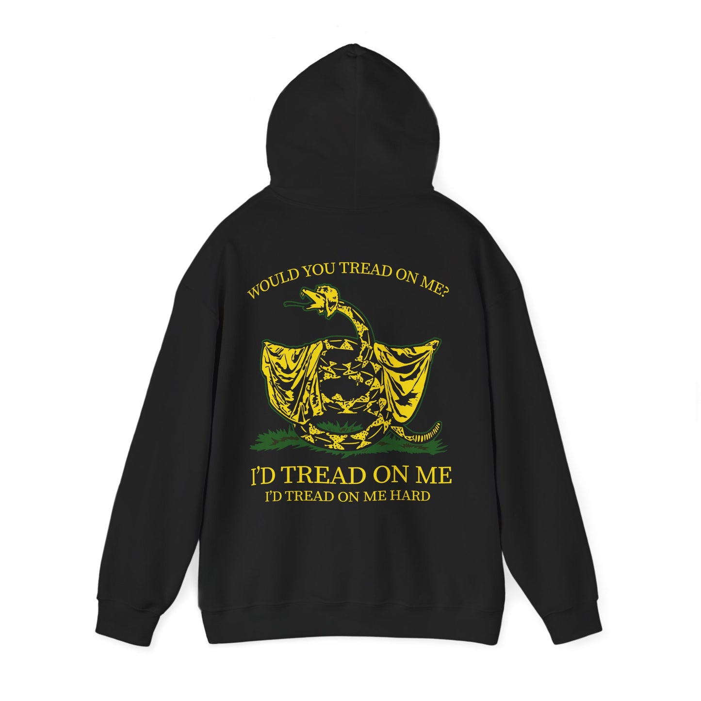 Would You Tread On Me? pullover hoodie