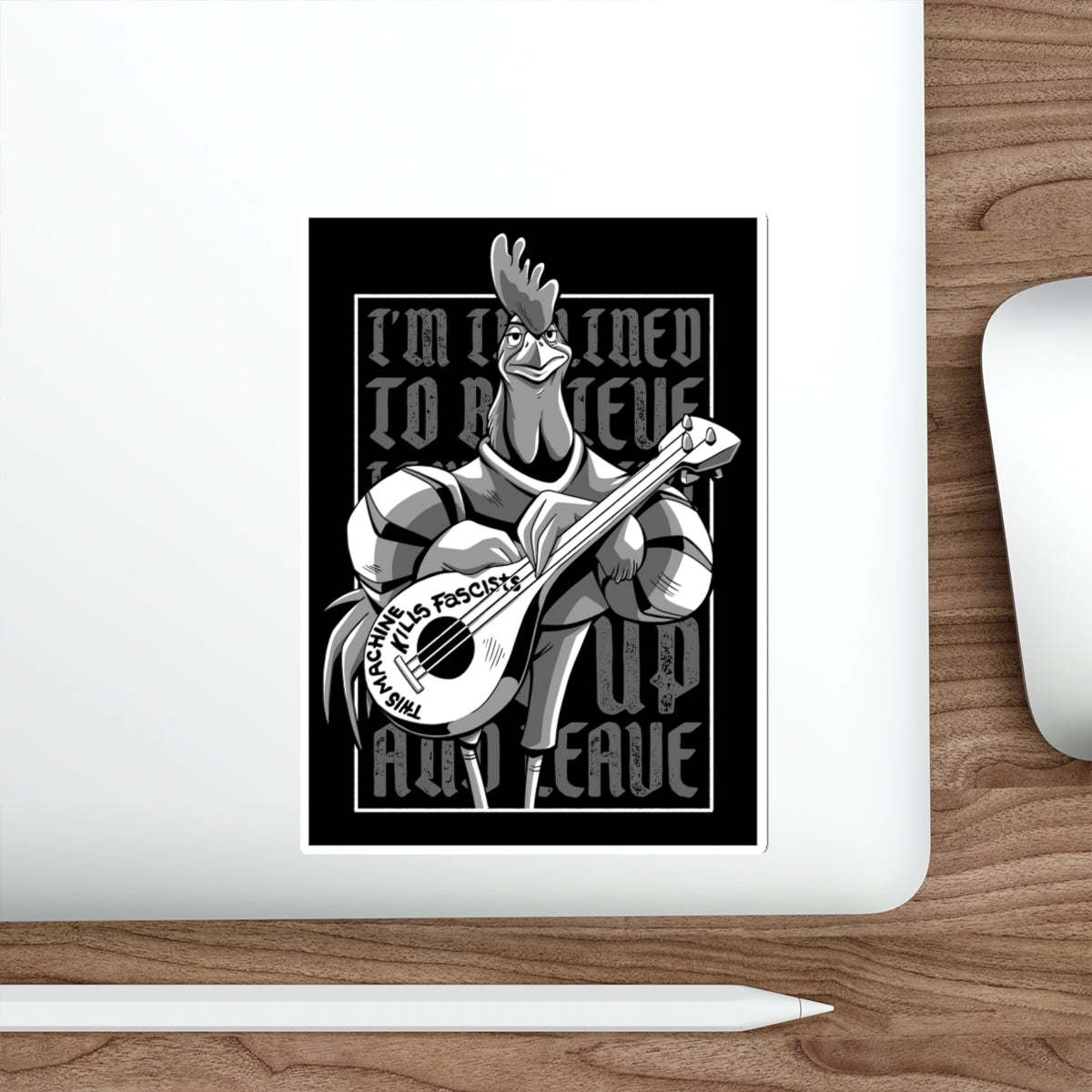 Woody-A-Dale vinyl sticker