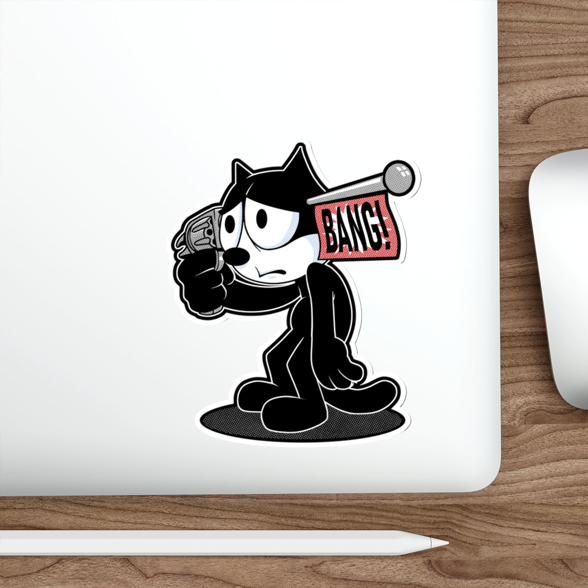 Jokes On Me vinyl sticker