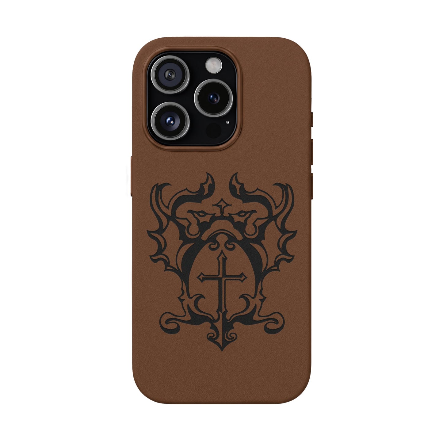 Vampire Killer Clan faux leather phone case