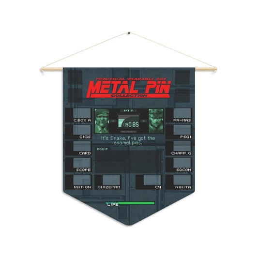 Metal Pin Solid Pinventory Pennant
