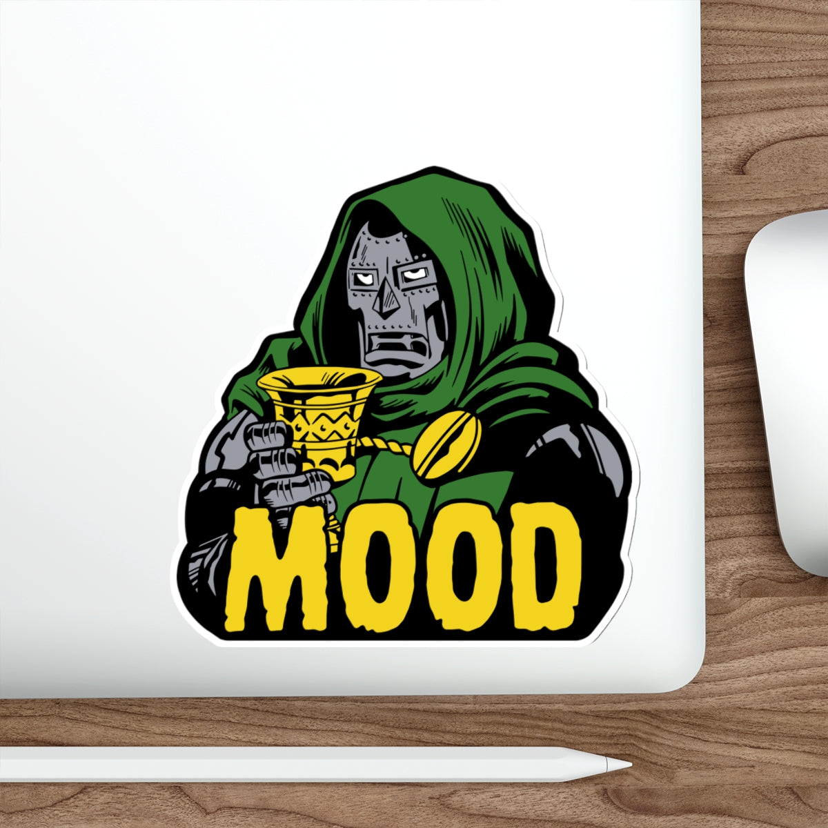 DOOM MOOD vinyl sticker
