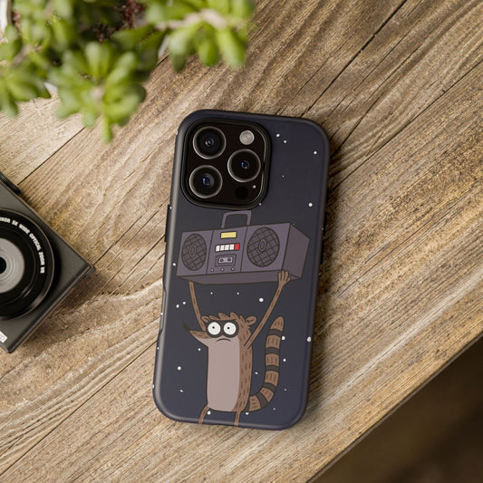 Rigby Boombox iphone case