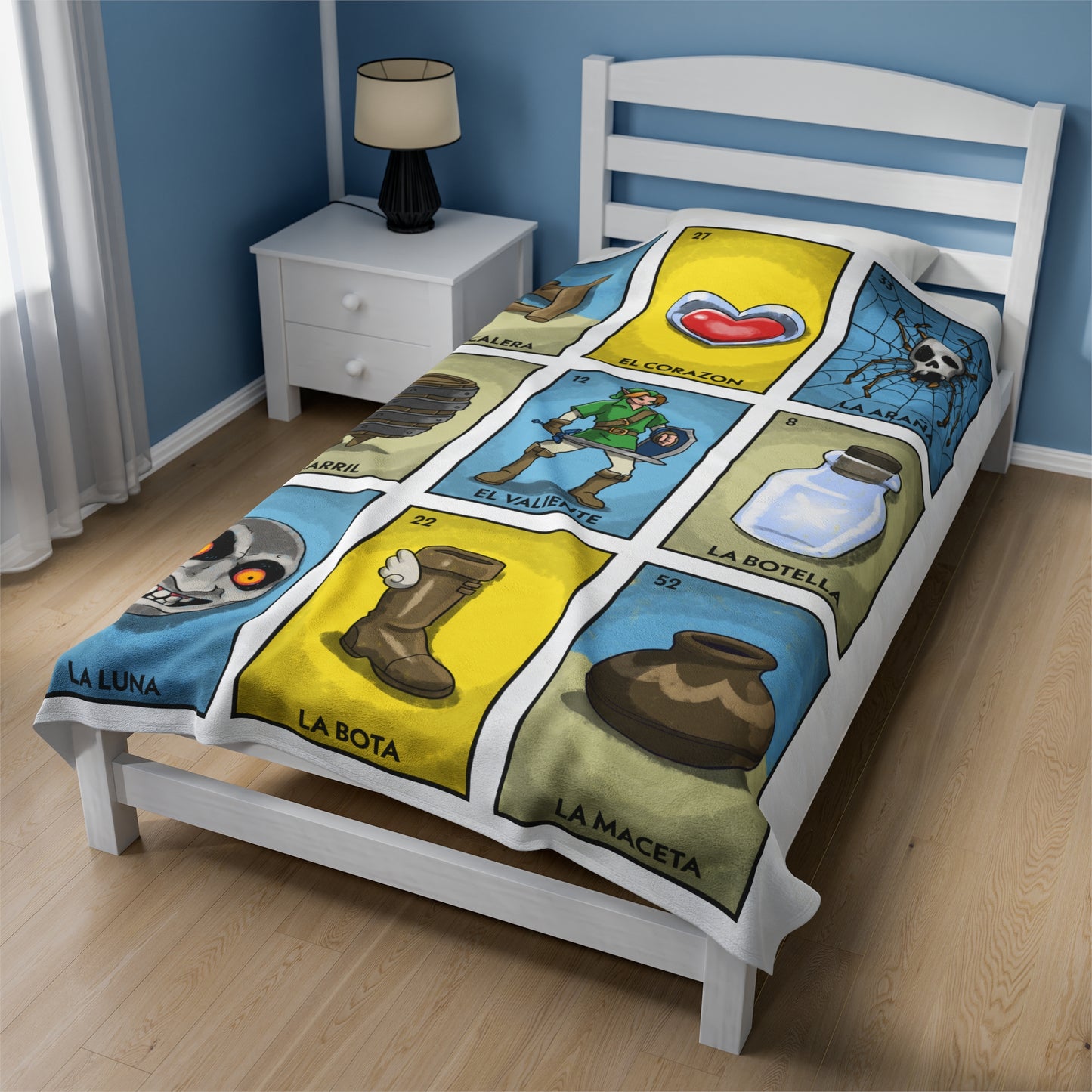 LoZteria velveteen plush blanket