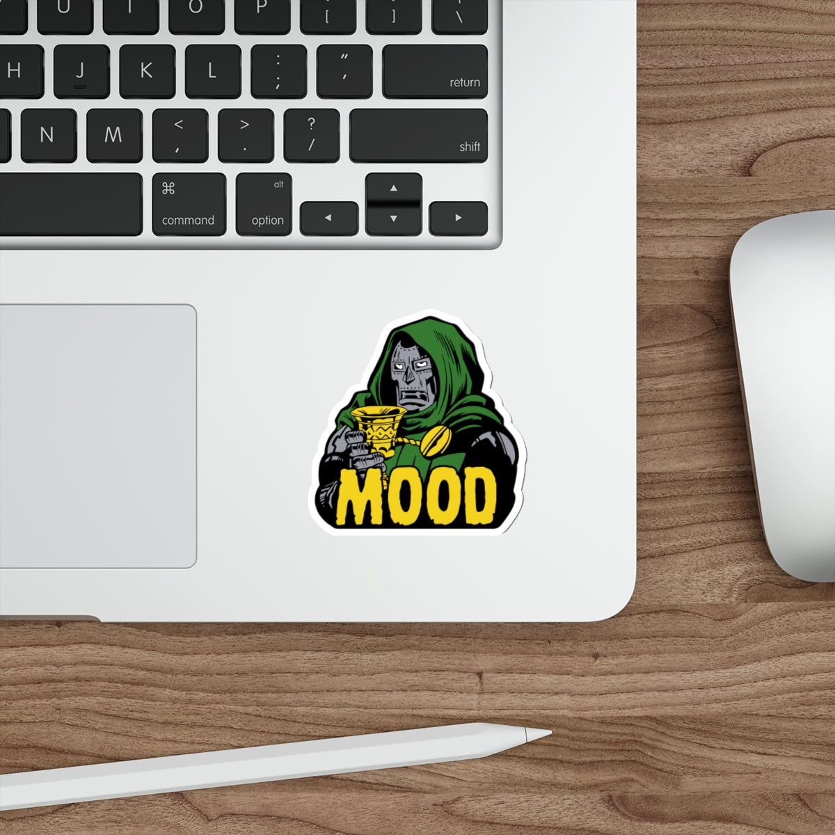 DOOM MOOD vinyl sticker