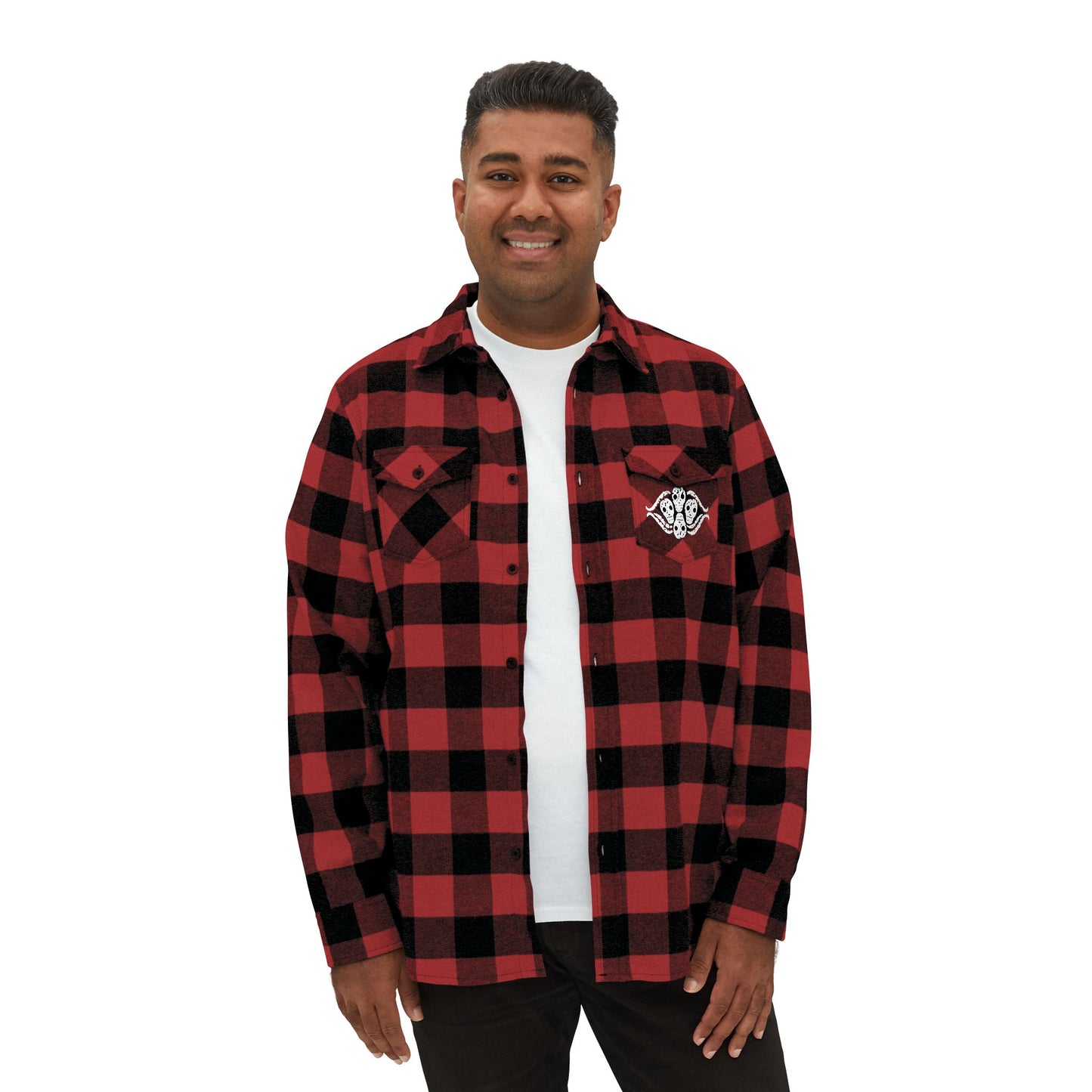 Never Trust the Living flannel shirt