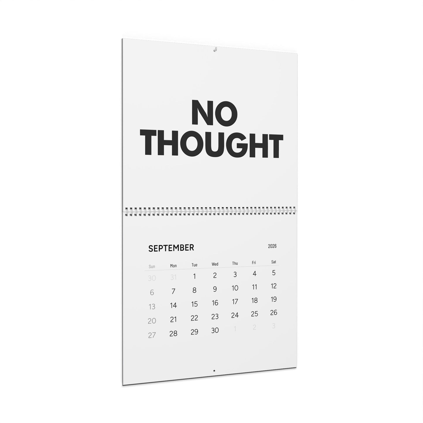 We Sleep They Live 2026 Calendar