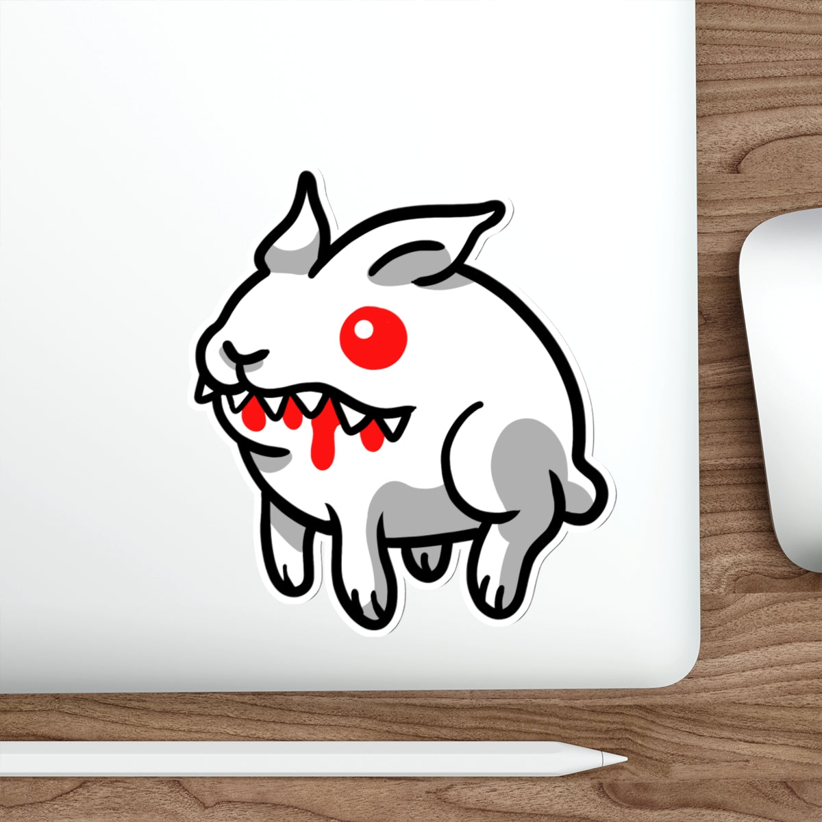Camelot Crashers Rabbit Pet vinyl sticker