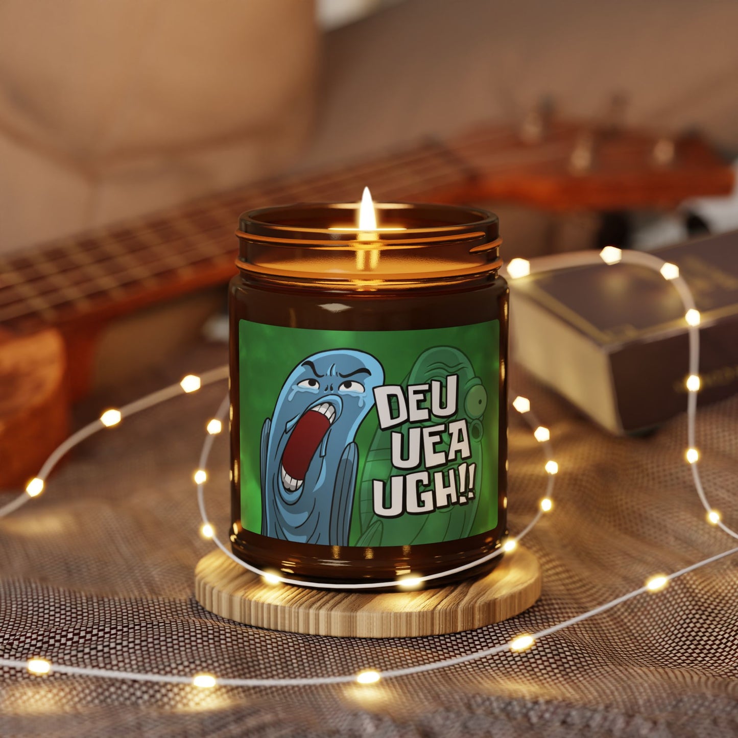 Ugly Smell scented soy candle