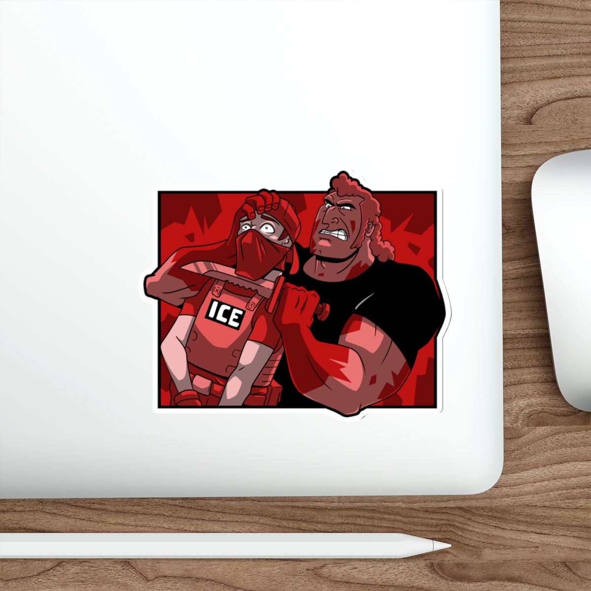 Brock ICE vinyl sticker