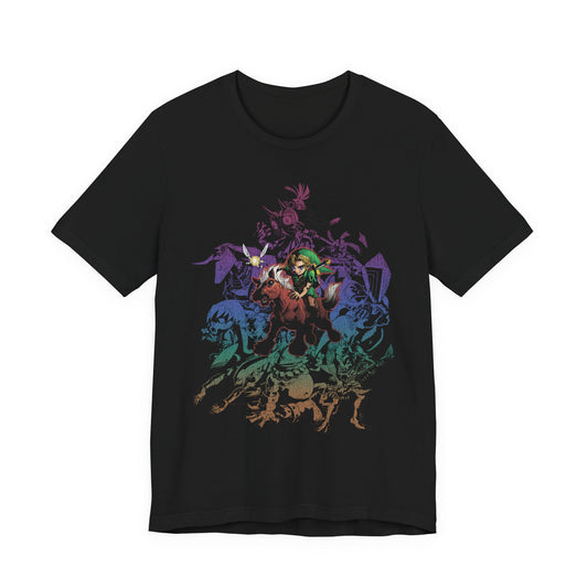 Hero of Masks Boot Throwback tee