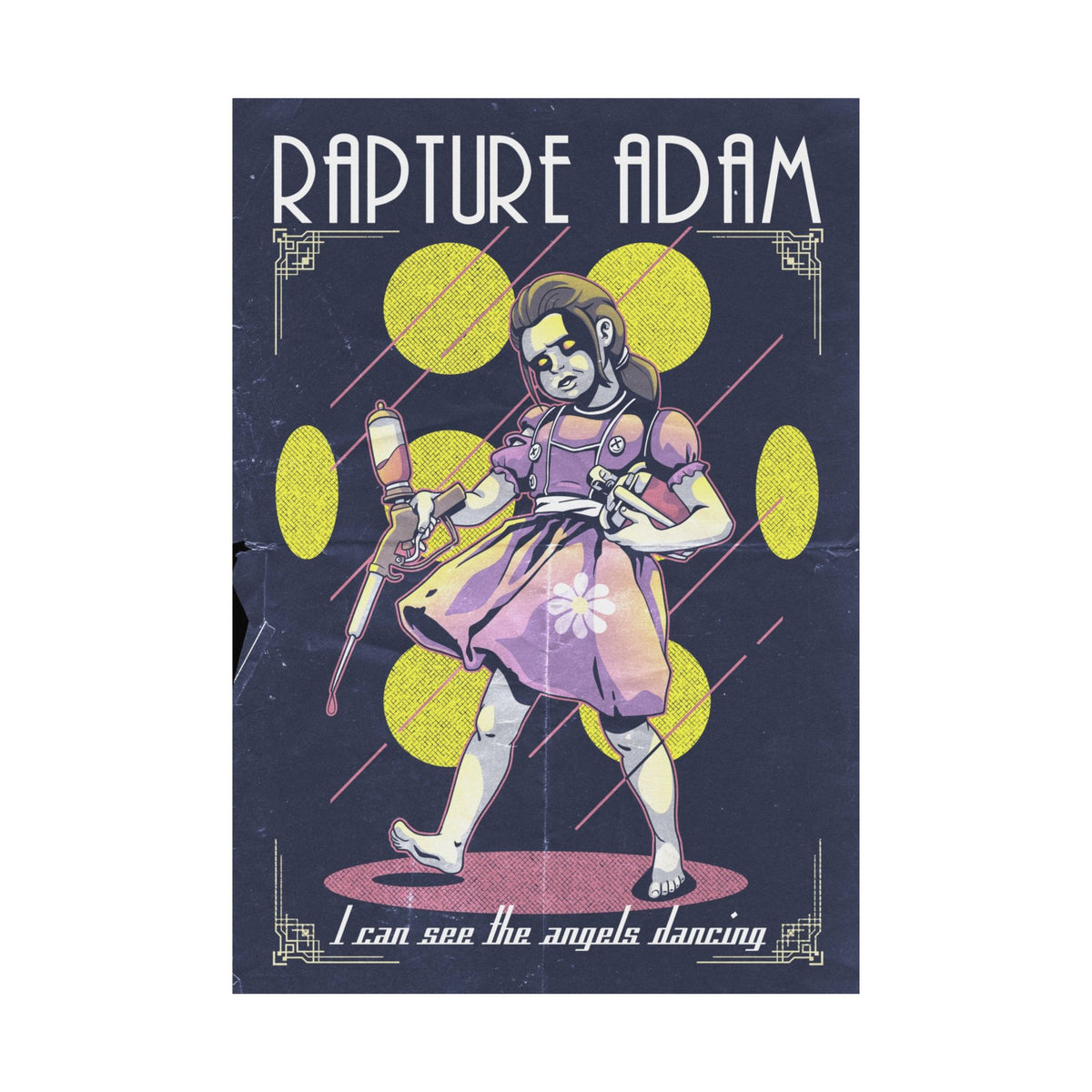 Rapture ADAM matte poster