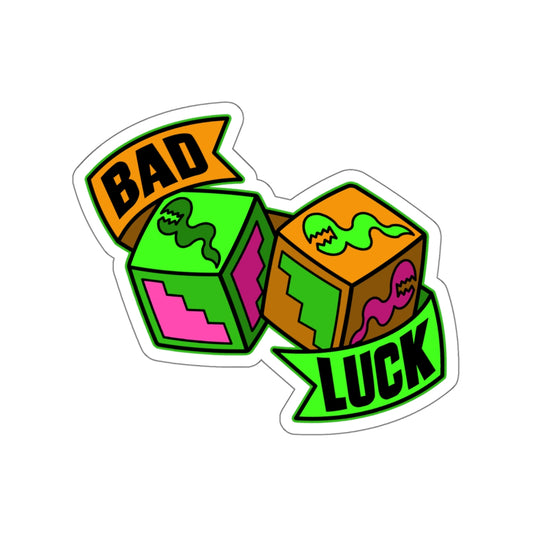 Bad Luck Eels vinyl sticker
