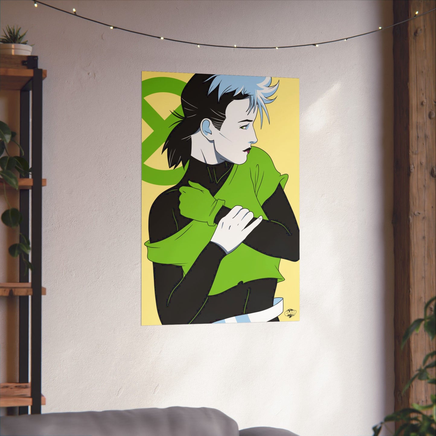 Rogue Glove '80s matte poster
