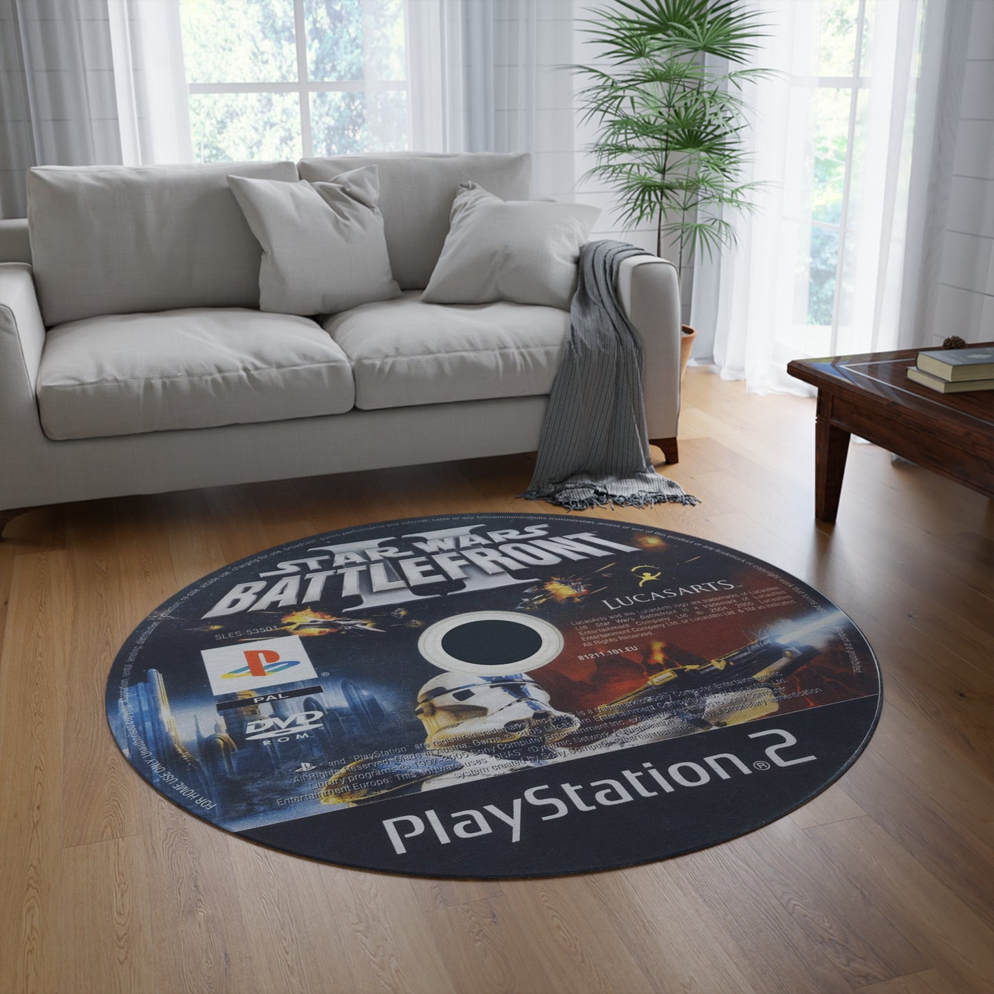 A More Civilized Age round rug