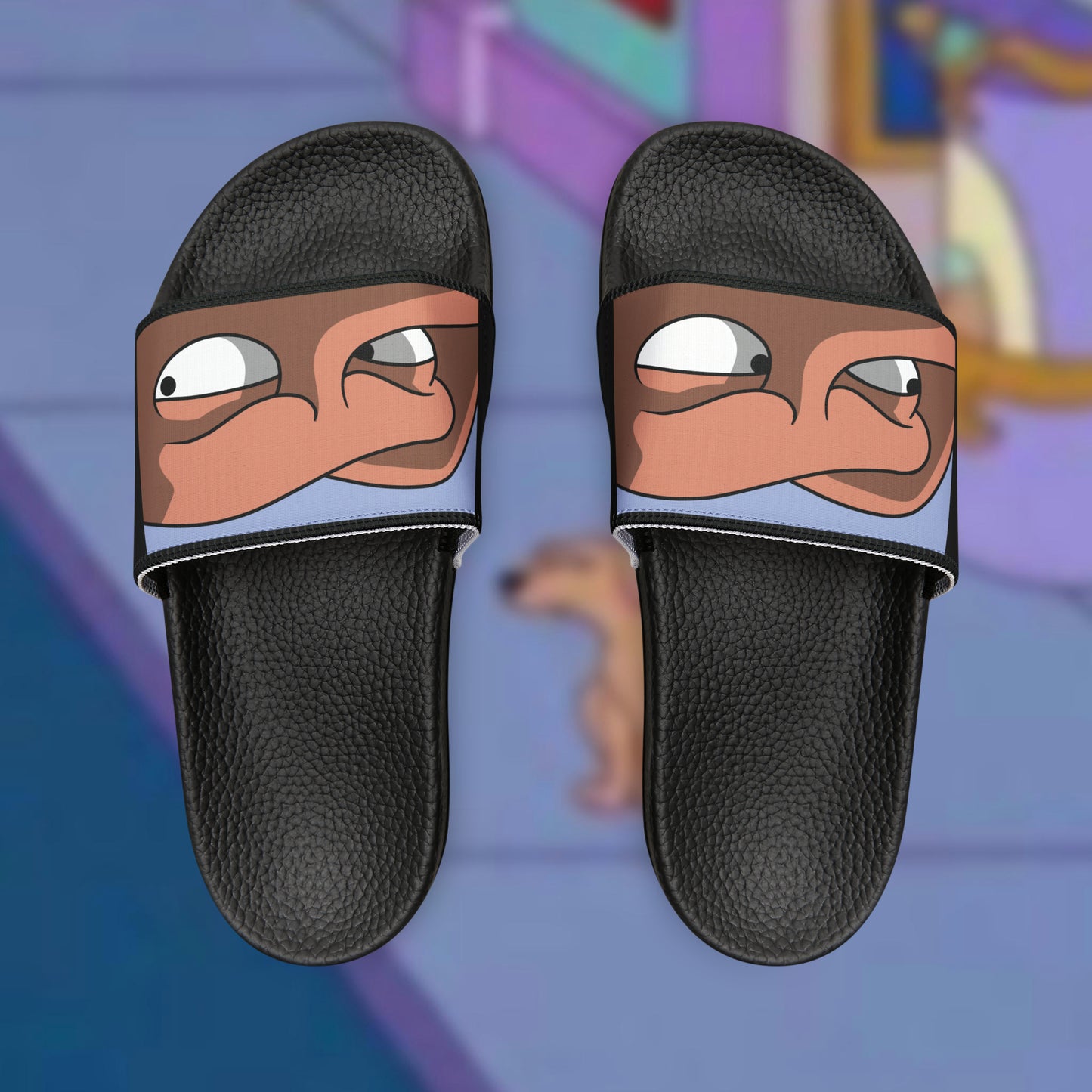 Shifty Dog men's PU slide sandals
