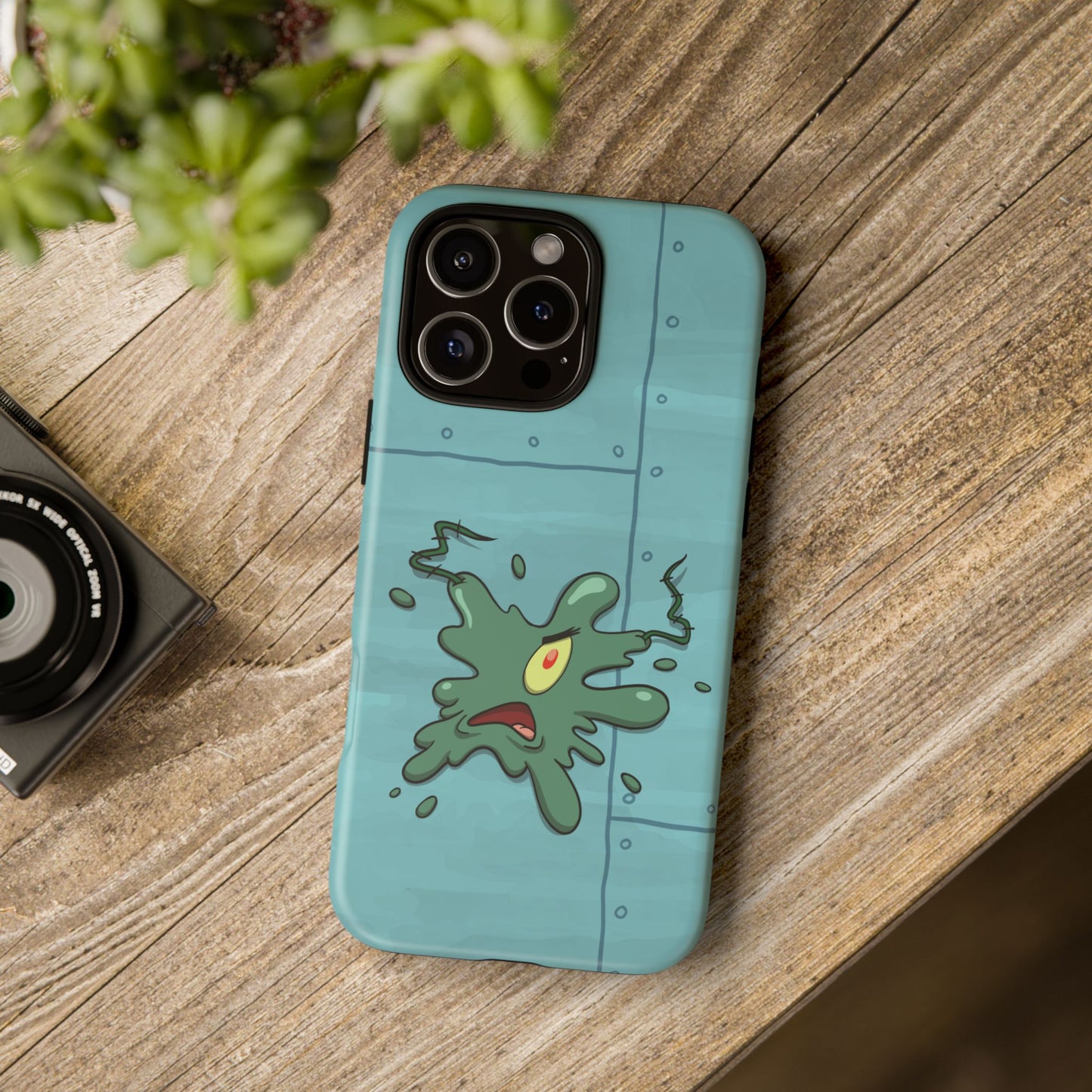 Walking the Plankton iphone case