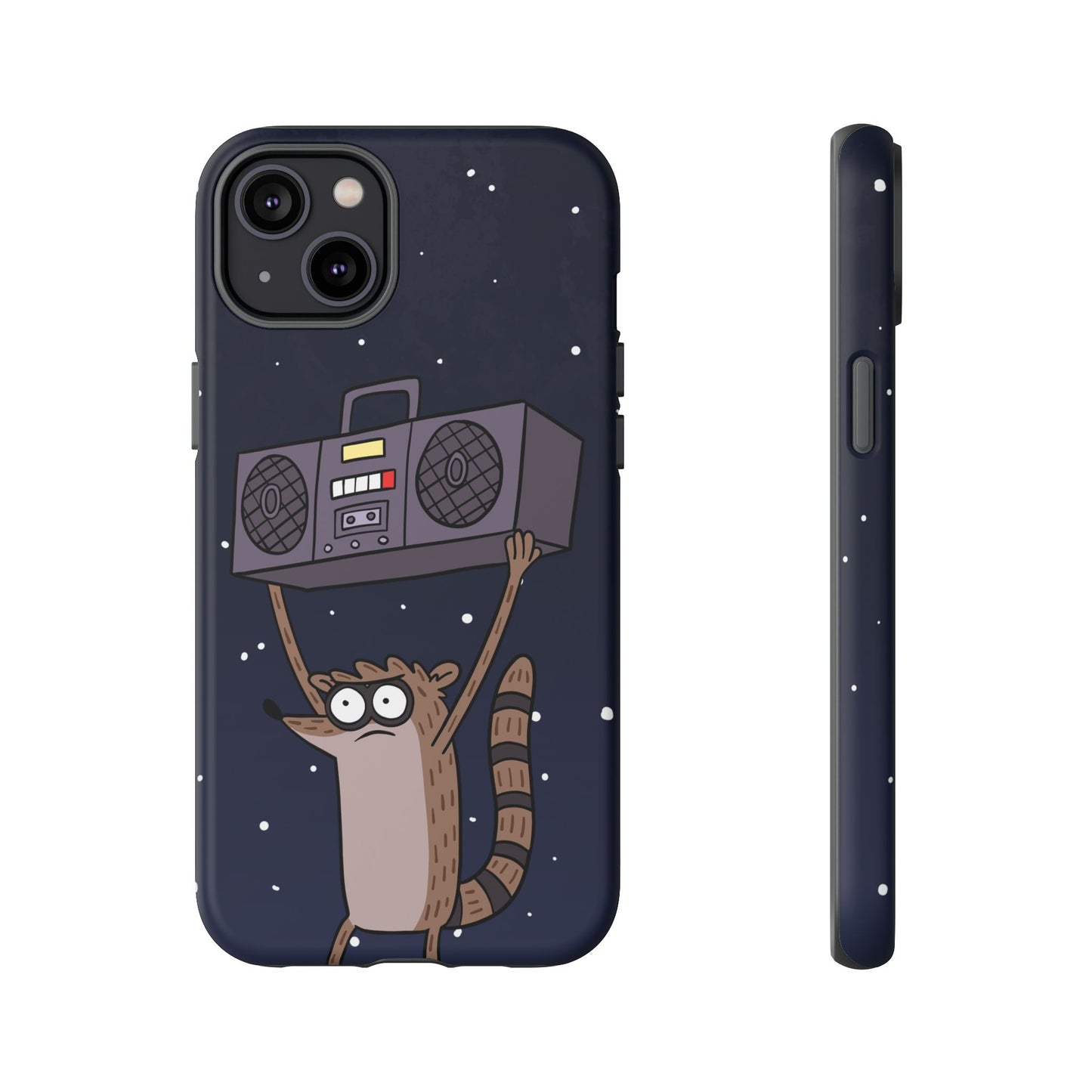 Rigby Boombox iphone case
