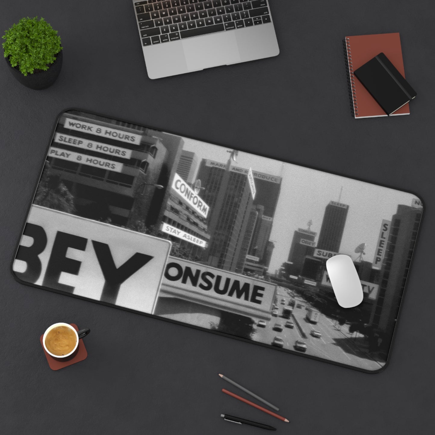 They Game desk mat