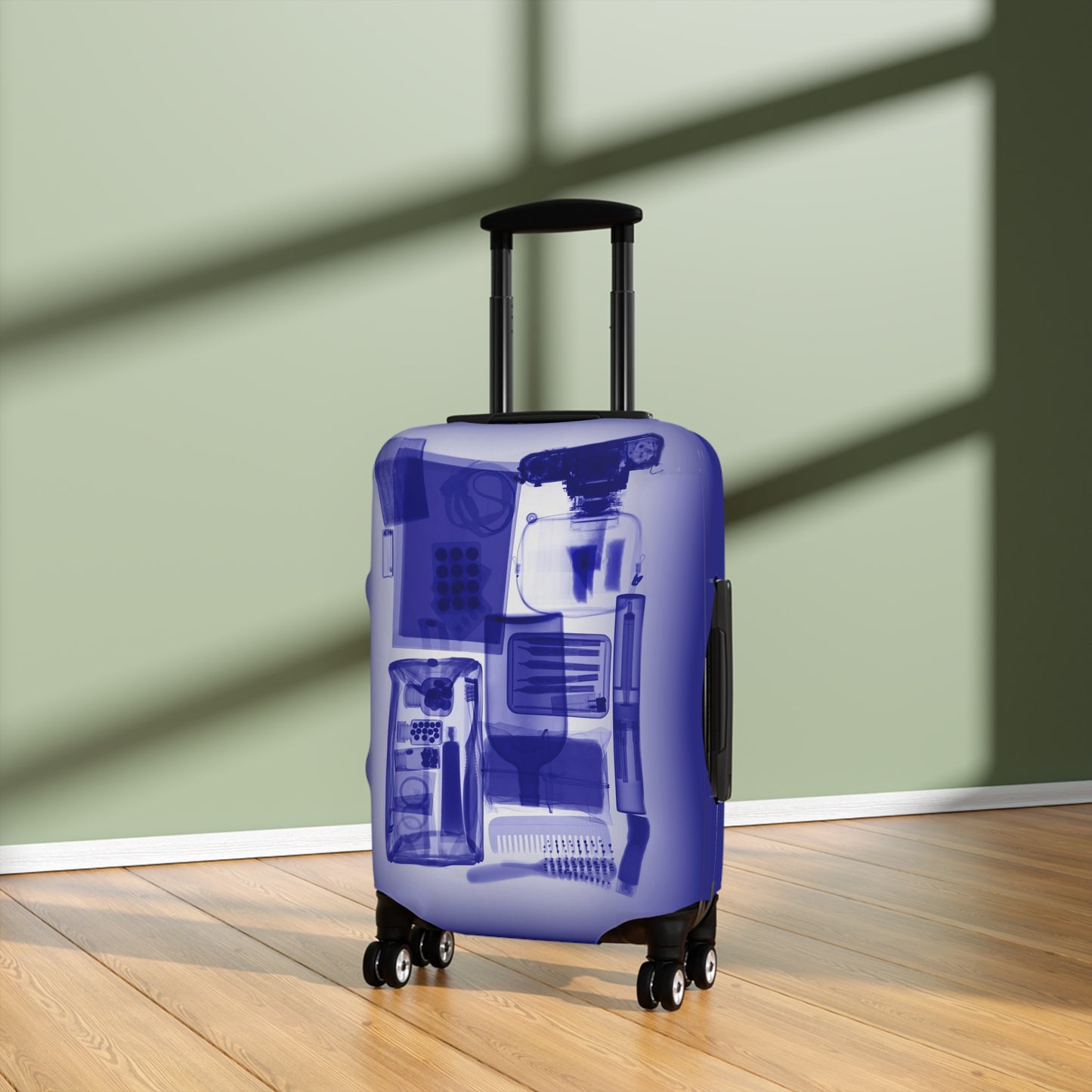 Questionable X-RAY luggage cover