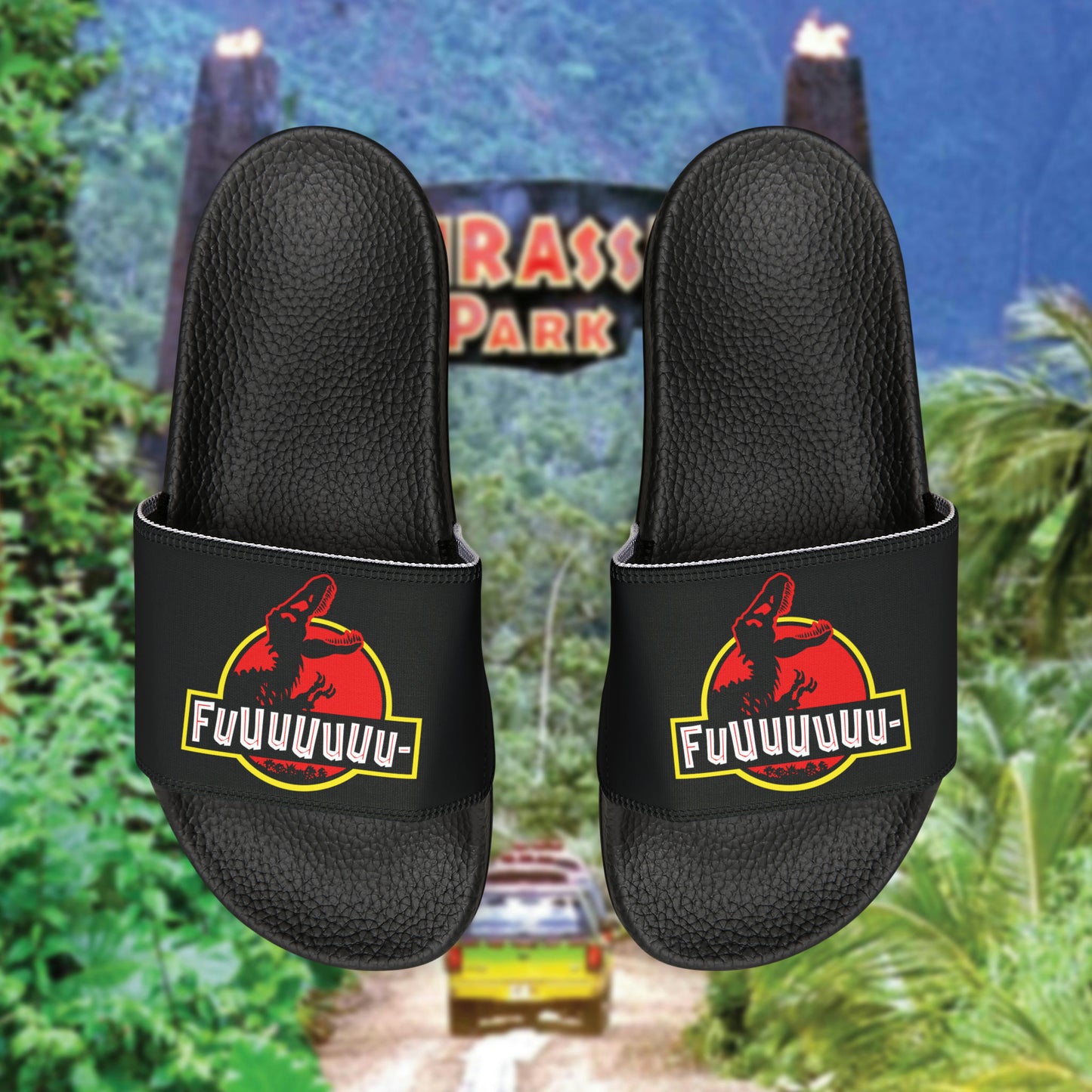 FUUUUUUU- PARK men's PU slide sandals