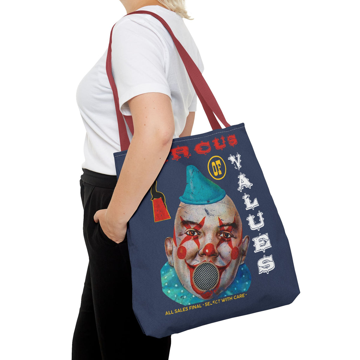 Circus of Values tote bag
