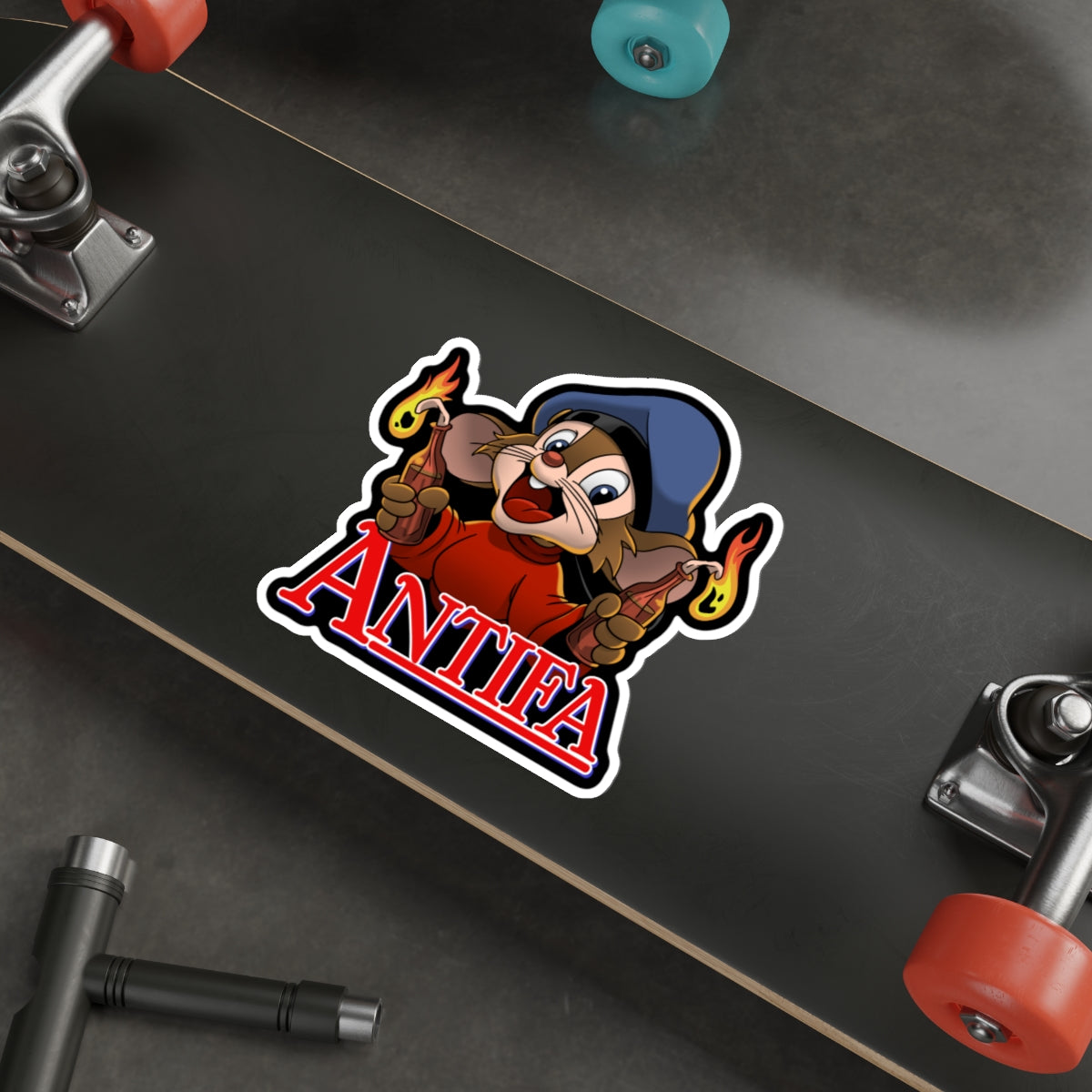 Mousekewitz Terrorist vinyl sticker