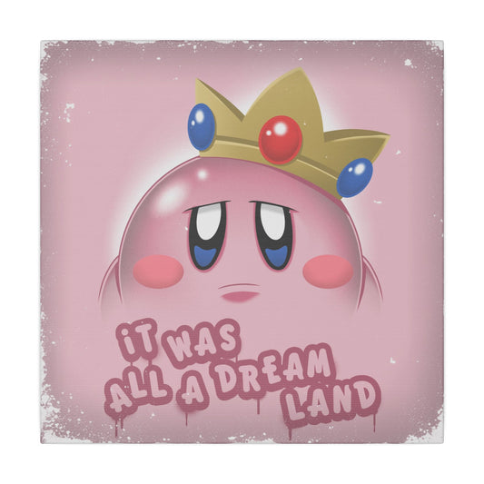 It Was All a Dream Land 12" X 12" canvas print
