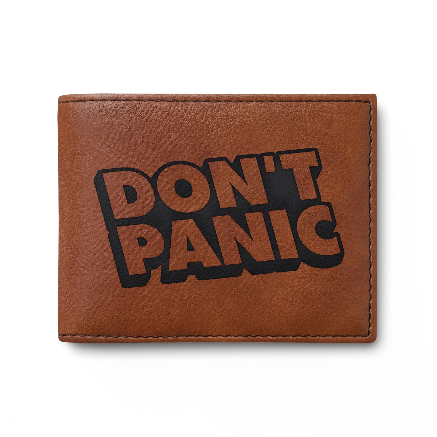 Don't Panic bi-fold wallet