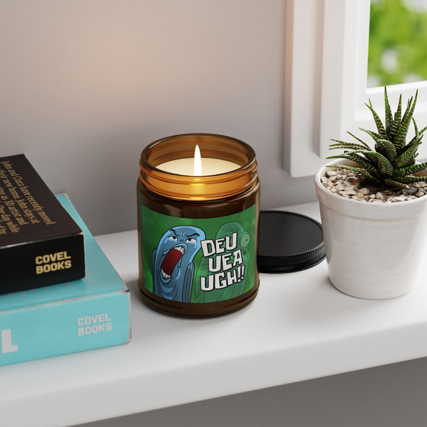 Ugly Smell scented soy candle