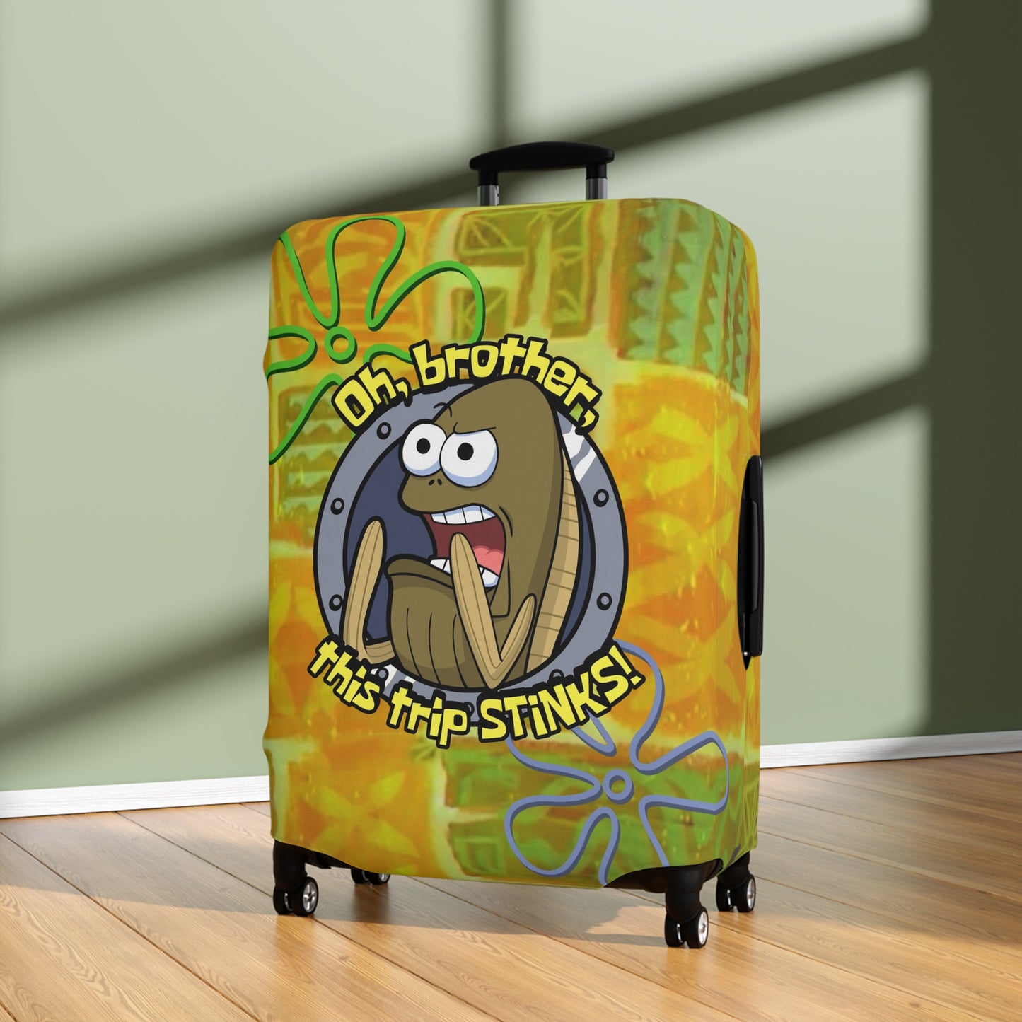 Oh Brother, This Trip Stinks! luggage cover