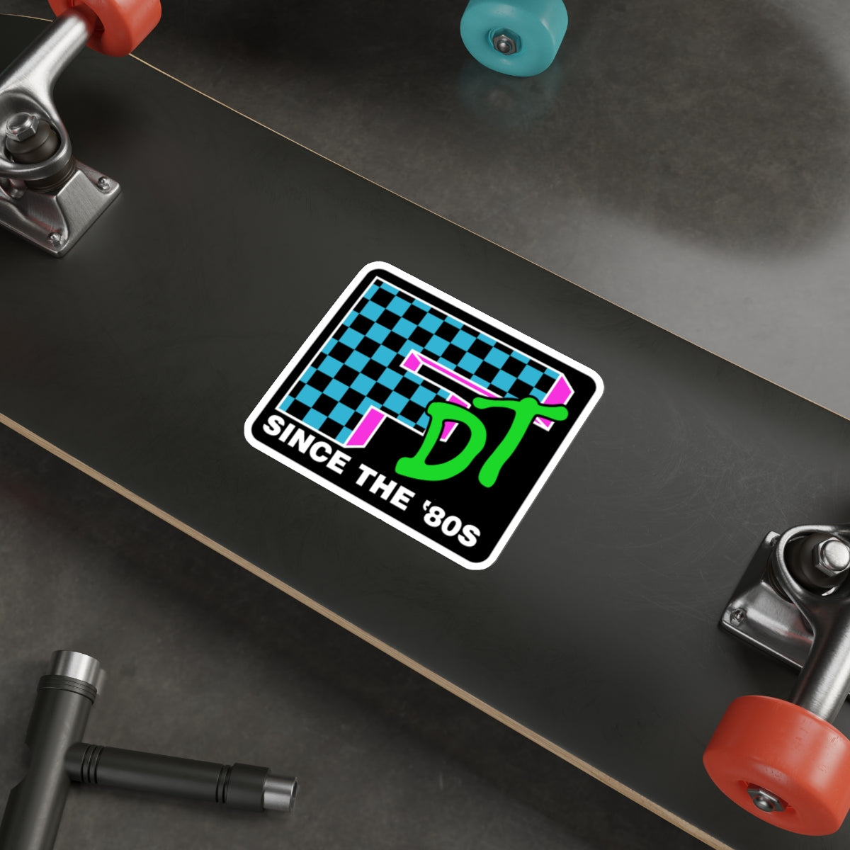 Copy of I Want My FDT Checker vinyl sticker