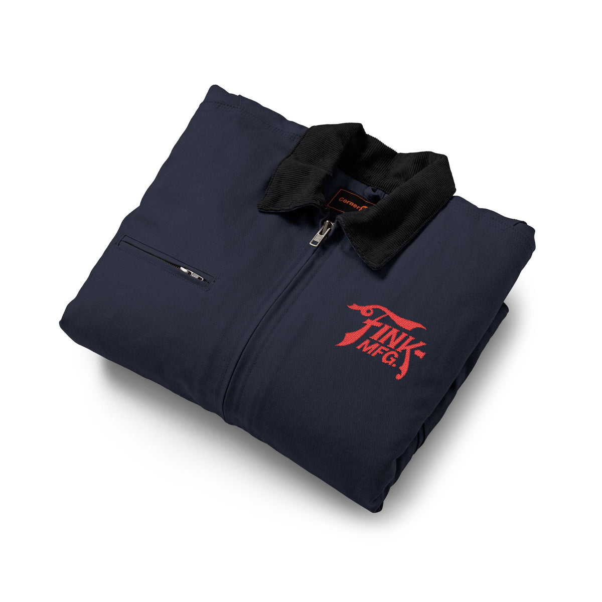 Fink MFG. embroidered work jacket