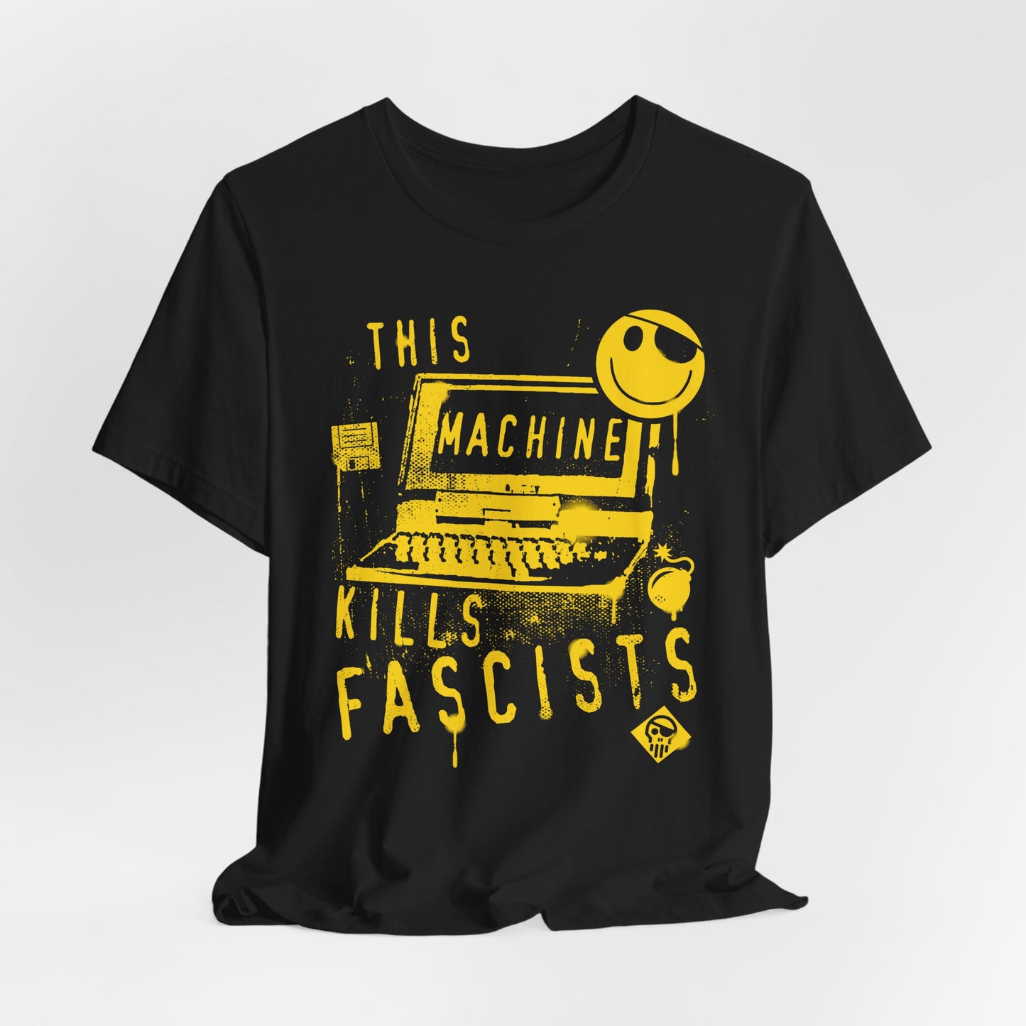 This Machine Hacks Fascists t-shirt