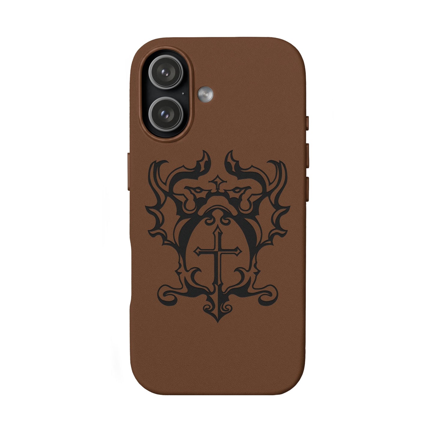 Vampire Killer Clan faux leather phone case