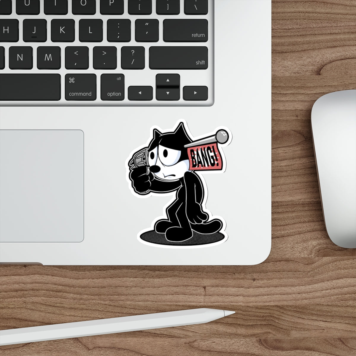 Jokes On Me vinyl sticker