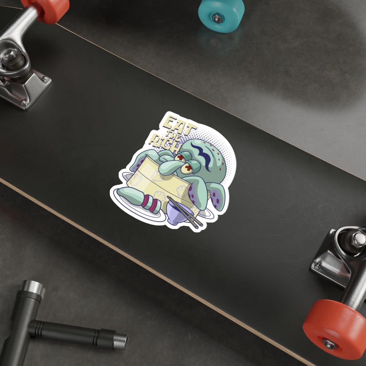 Eat the Rich vinyl sticker