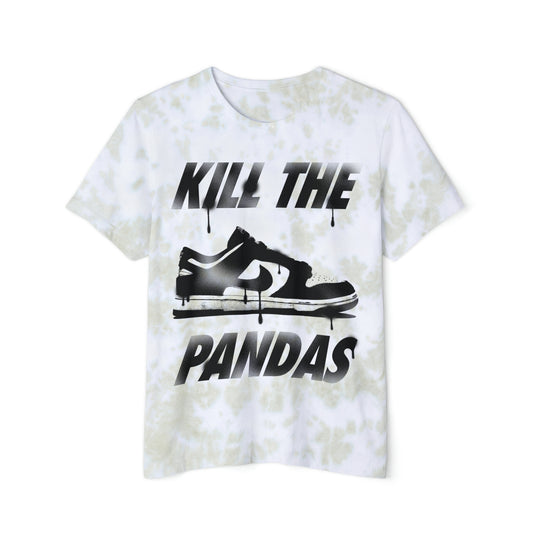 Kill the Pandas tie-dye t-shirt