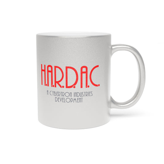 HARDAC "metallic" silver mug
